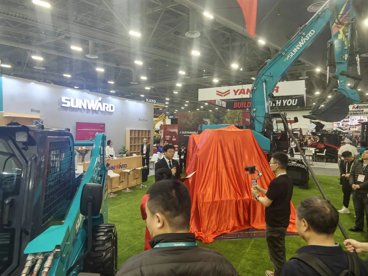 山河智能闪耀2026美国拉展，新品首发引关注